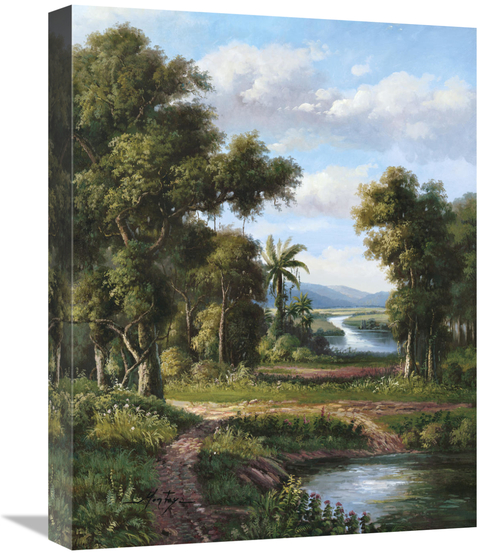 Global Gallery GCS-114659-1620-142 16 x 20 in. Evening Calm Art Print 