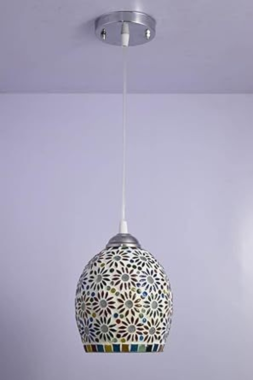 Handcrafted Mosaic Pendant Ceiling Light by Artisanal - Decorative