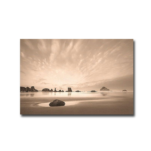 Artistic Home Gallery 1624M195IG Morning on The Beach by Igor Svibilsk