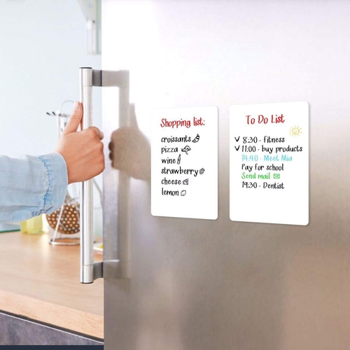 Small Dry Erase White Board Fridge Magnetic   Magnetic Dry Erase