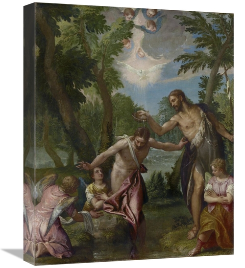 Global Gallery GCS-456161-1620-142 16 x 20 in. The Baptism of Christ A