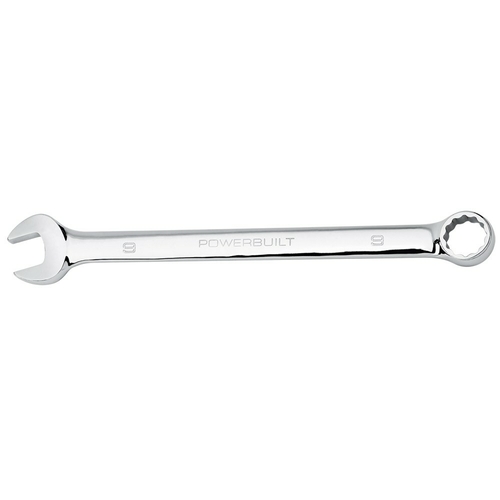 Powerbuilt 9mm Long Handle Metric Combination Wrench - 640486