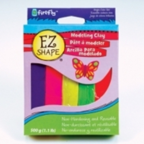 Polyform NDC53 Ez Shape Modeling Clay, Bright Color