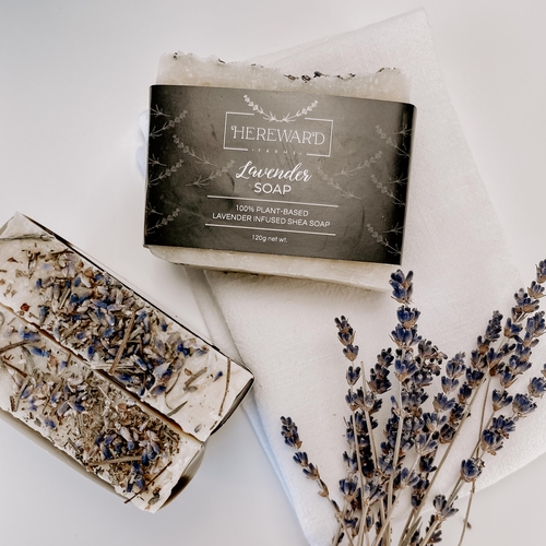 Lavender-Infused Shea Soap