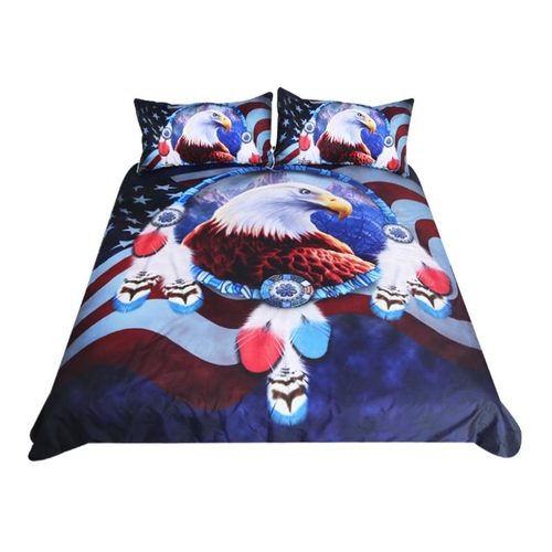 Eagle Bedding Set 3D Printed Duvet Cover Set for