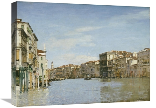 Global Gallery GCS-266990-22-142 22 in. The Grand Canal, Venice Ar