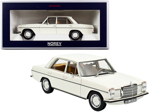 1968 Mercedes Benz 200 White 1/18 Diecast Model Car by Norev