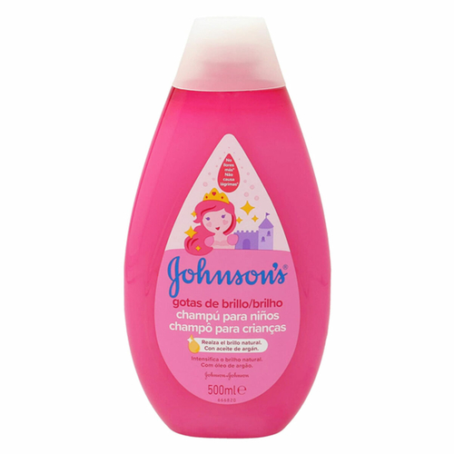 Shampoo BABY gotas de brillo Johnson's 9437600 (500 ml) 500 ml