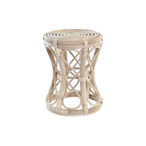 Side table DKD Home Decor Natural Rattan Tropical (30 x 30 x 40 cm)