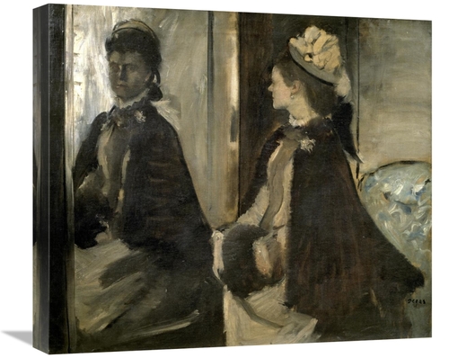 Global Gallery GCS-277334-22-142 22 in. Portrait of Mrs. Jeantaud in t