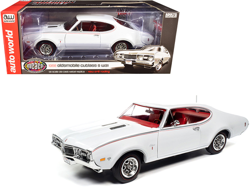1968 Oldsmobile Cutlass S W31 White with Red Interior \Muscle Car &
