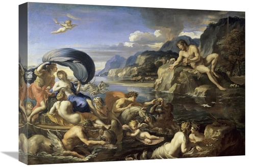 Global Gallery GCS-279392-22-142 22 in. Acis & Galatea Art Print - Fra