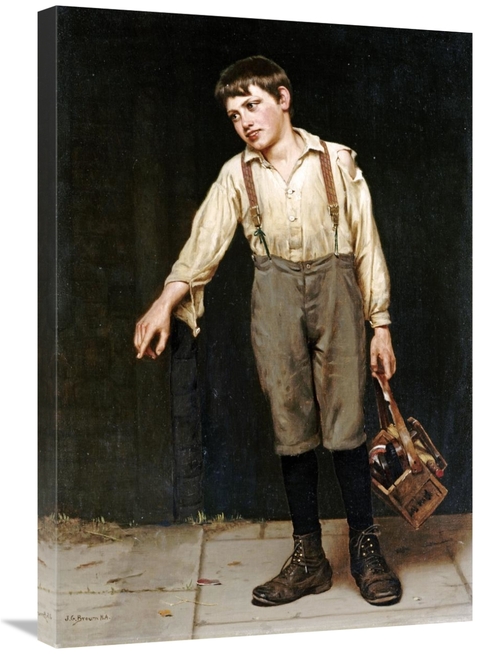 Global Gallery GCS-267795-30-142 30 in. Shoeshine Boy Art Print - John