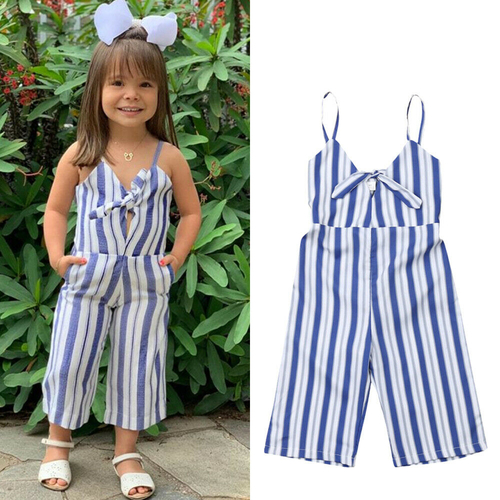 Summer Toddler Baby Girl  1 6Y Rompers Sleeveless