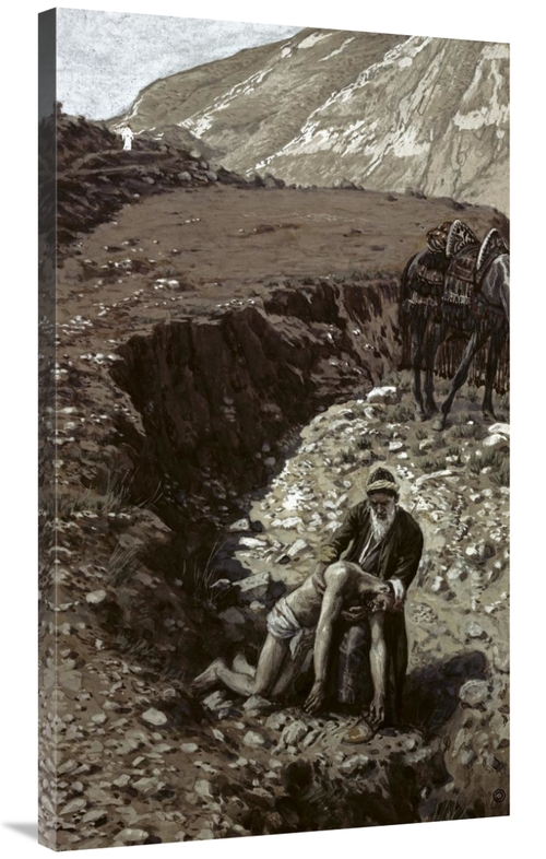 Global Gallery GCS-280319-40-142 40 in. Good Samaritan Art Print - Jam