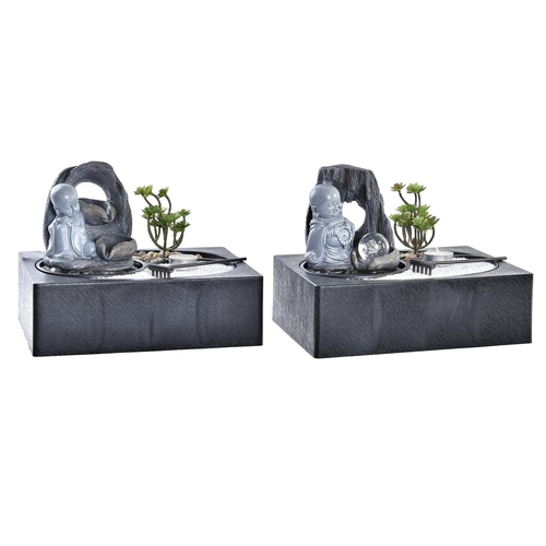 Garden fountain DKD Home Decor 29 x 21 x 22 cm Resin Oriental (2