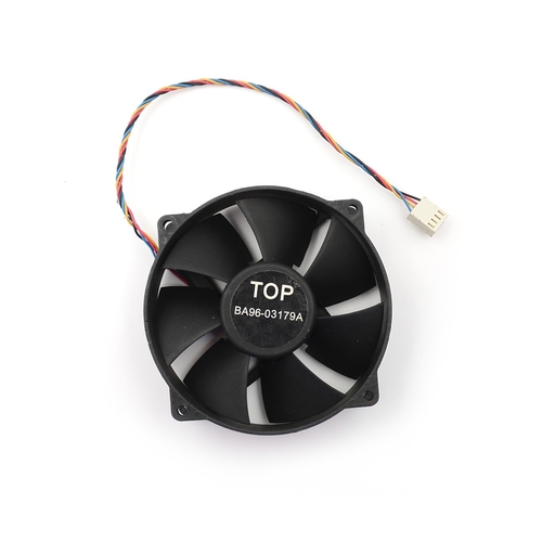 1Pcs Round Fan 12V F129025SU CPU 4Pin 0.38A Wire