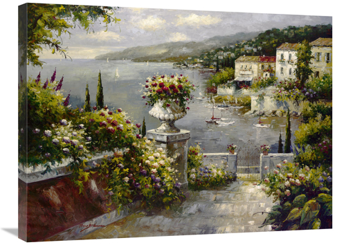 Global Gallery GCS-121377-2432-142 24 x 32 in. Capri Vista II Art Prin