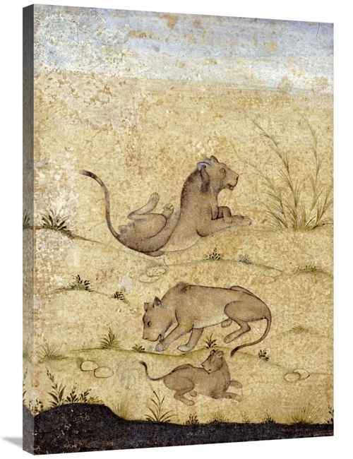 Global Gallery GCS-268328-36-142 36 in. A Family of Lions Art Print - 