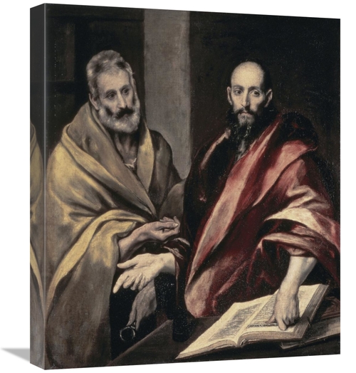 Global Gallery GCS-277469-22-142 22 in. Apostles St. Peter & St. Paul 