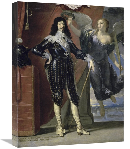 Global Gallery GCS-277073-22-142 22 in. Louis Xiii Crowned by Victory 