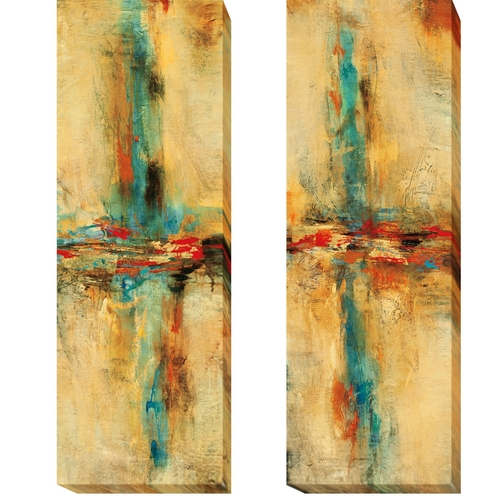 Artistic Home Gallery 1236871CG Equilibrio I & II by Nancy Santos Prem