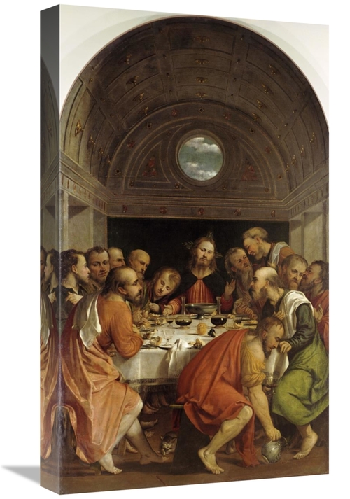 Global Gallery GCS-279872-22-142 22 in. Last Supper Art Print - Romani