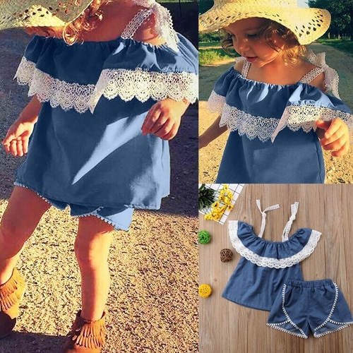 Girl Clothing Sets Summer New Style Brand Toddler