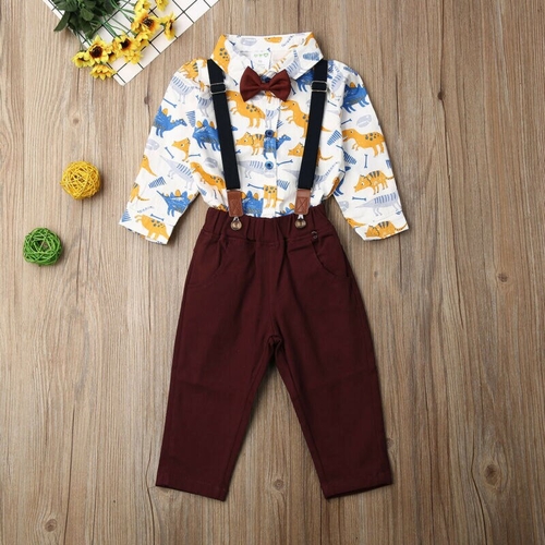Pudcoco Autumn Toddler Kids Baby Boy Gentleman