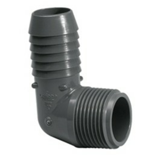 Lasco Fittings PV1413020 2 in. Inside with Male Pipe Thread 90 Elbow