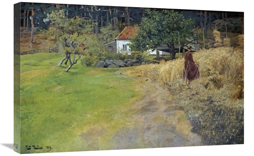 Global Gallery GCS-268579-30-142 30 in. Haymaking, Stord Art Print