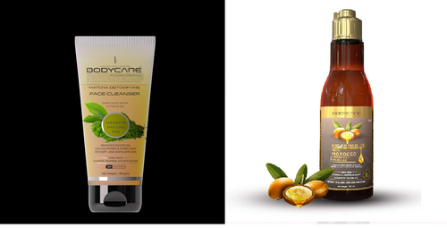 Japanese Matcha Tea Face Wash Argan Hair Oil pack of 2