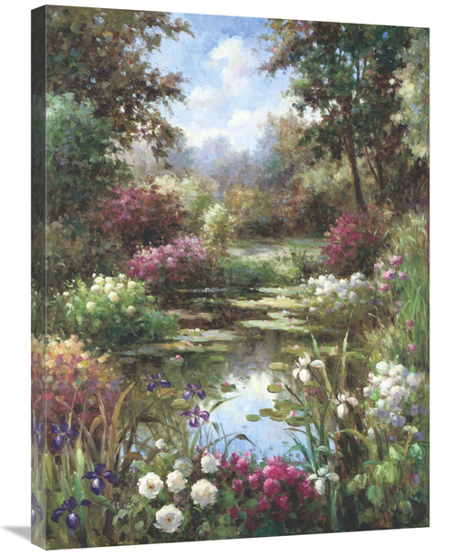 Global Gallery GCS-114676-2432-142 24 x 32 in. Reflections of Spring A