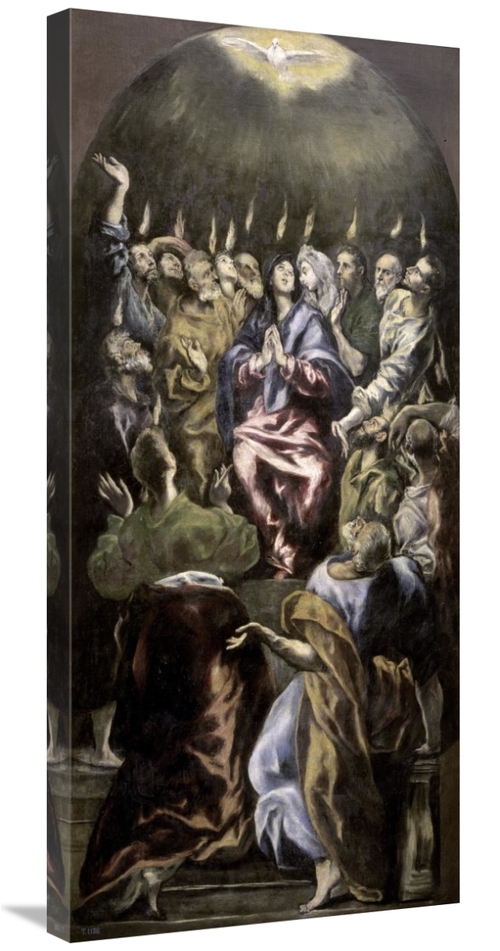 Global Gallery GCS-277481-36-142 36 in. Pentecost Art Print - El Greco