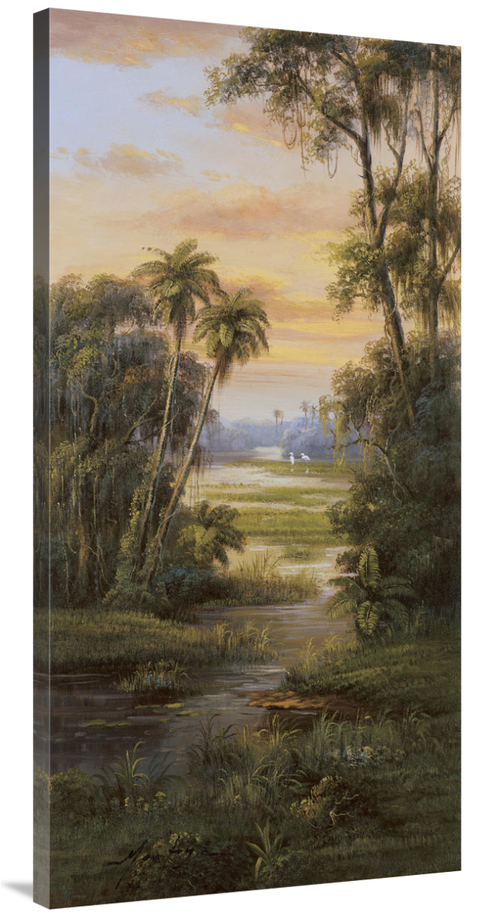 Global Gallery GCS-122580-2448-142 24 x 48 in. Tropical Lagoon I Art P