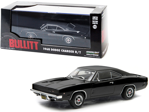1968 Dodge Charger Black R/T \Bullitt\" Movie (1968) 1/43 Diecast
