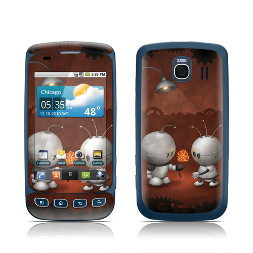 DecalGirl LOUS-ROBOTSLV LG Optimus S Skin - Robots In Love