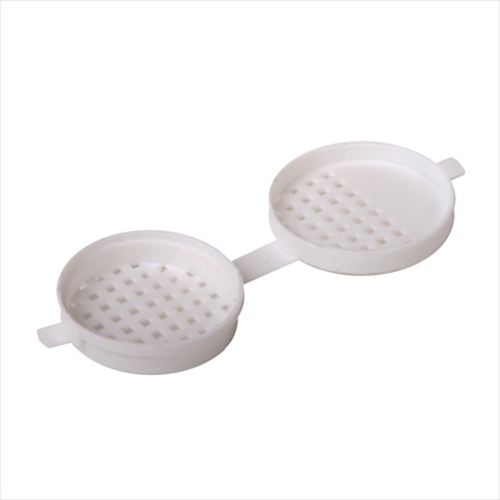 Bio Plas 6010 Tissue Processing Capsules- 38 x 8 - 500 pk - White