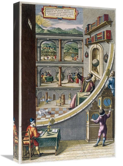 Global Gallery GCS-276756-22-142 22 in. Tycho Brahe & Others with Astr