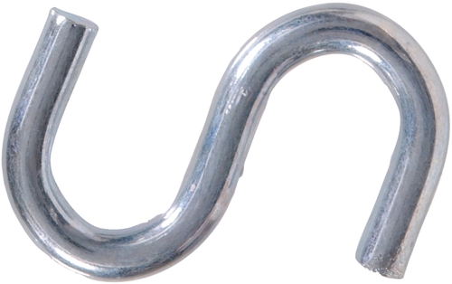 Carded - S Hook Zinc, 3 in.