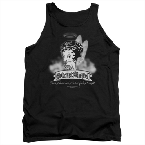 Trevco Boop-Street Angel - Adult Tank Top - Black, Medium