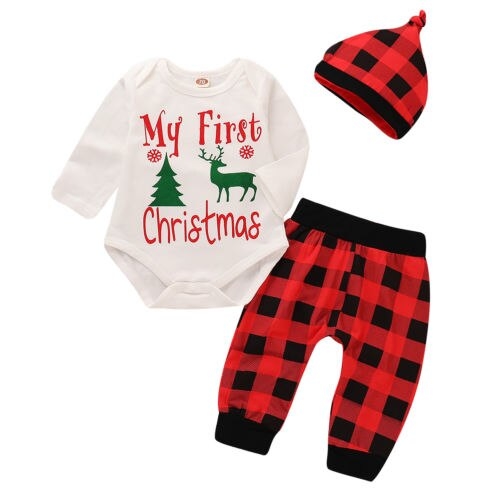  Newborn Infant Baby Boy Girl Outfit Clothes