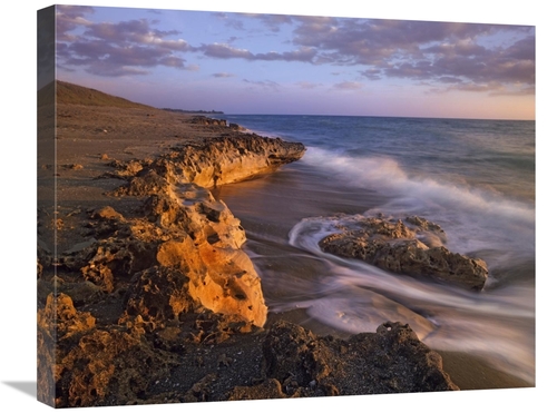 Global Gallery GCS-396222-2024-142 20 x 24 in. Beach at Dusk, Blow