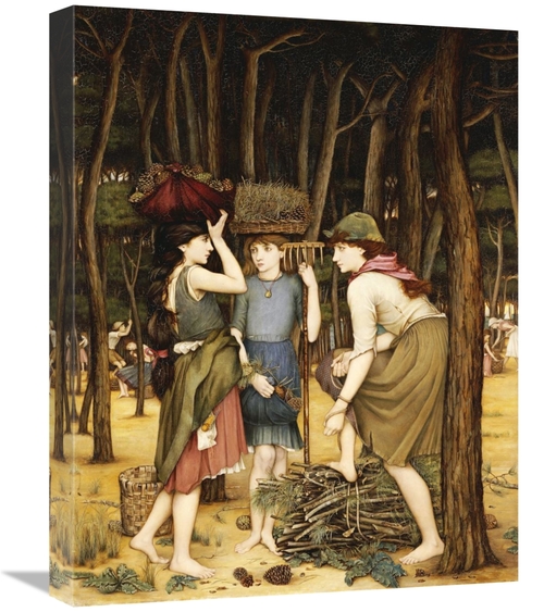 22 in. Pine Woods at Viareggio Art Print - John Roddam Spencer Stanhop