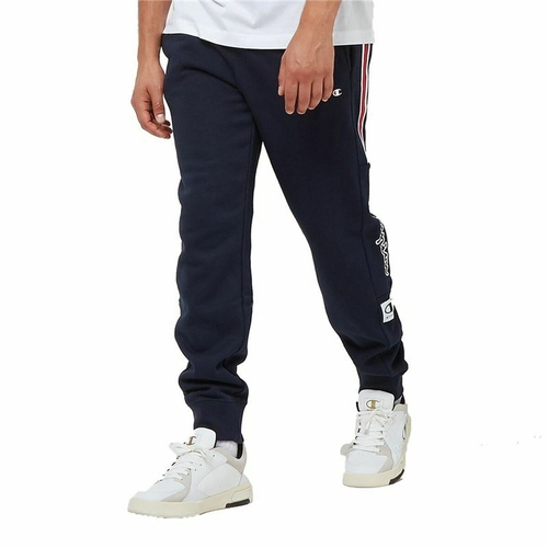 Long Sports Trousers Champion Navy Blue Men