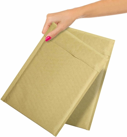 Pack of 440 Kraft Padded Bubble Mailers Envelopes 7.25 x 11 Natural