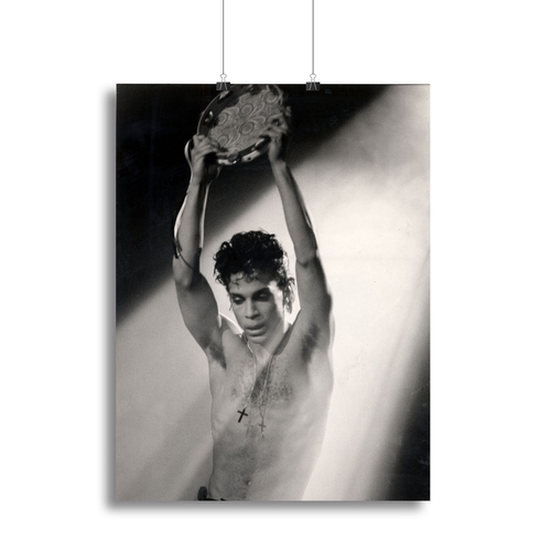 Prince with tambourine Canvas Print or Poster