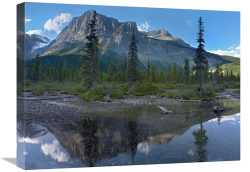 18 x 24 in. Michael Peak Reflection, Emerald Lake, Yoho Nation