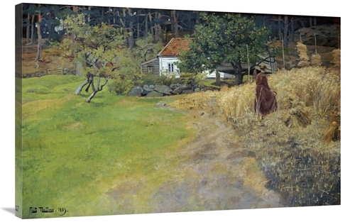 Global Gallery GCS-268579-40-142 40 in. Haymaking, Stord Art Print