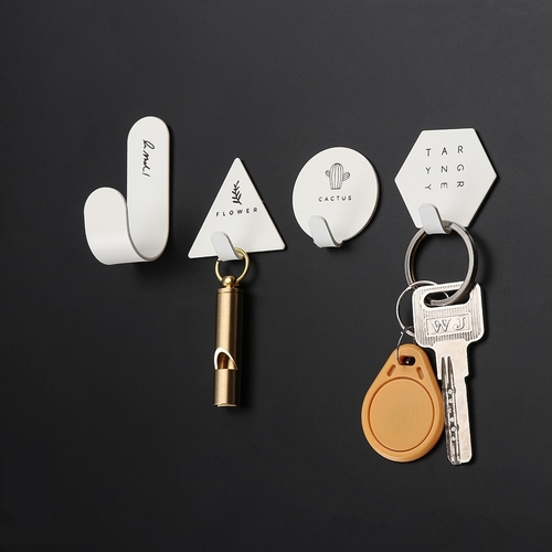 4PCS Geometric Waterproof Self Adhesive Wrought